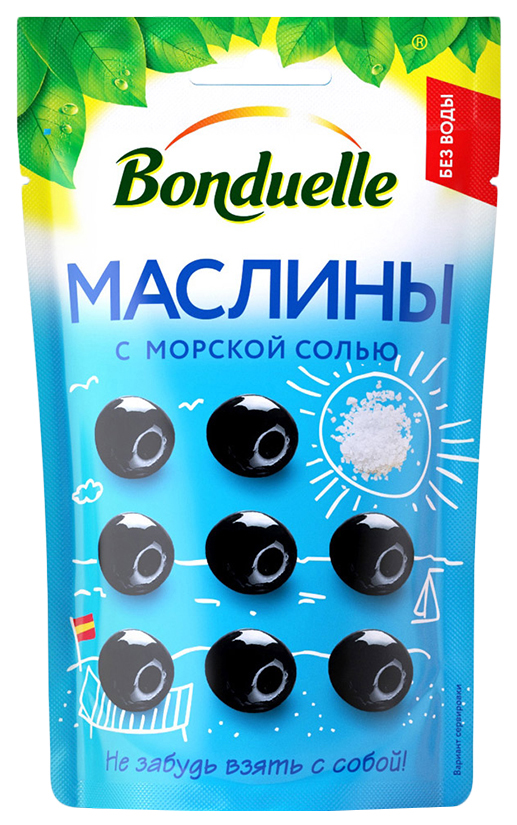 

Маслины Bonduelle с морской солью 215 мл