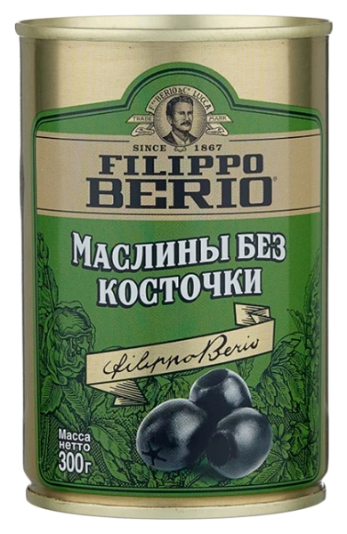 фото Маслины filippo berio без косточки 300 г