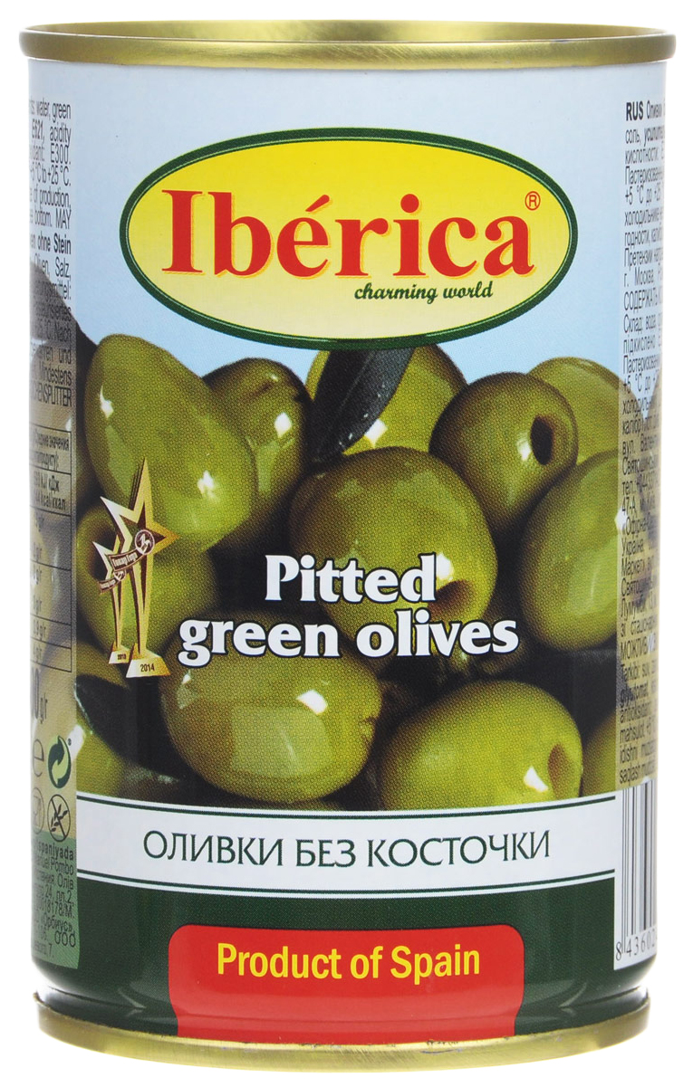 Оливки Iberica без косточек 420 г
