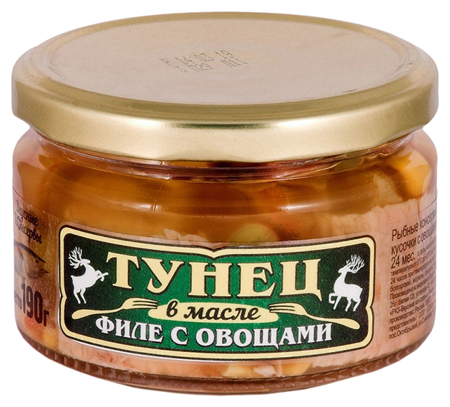 

Тунец Вкусные Консервы 190 г