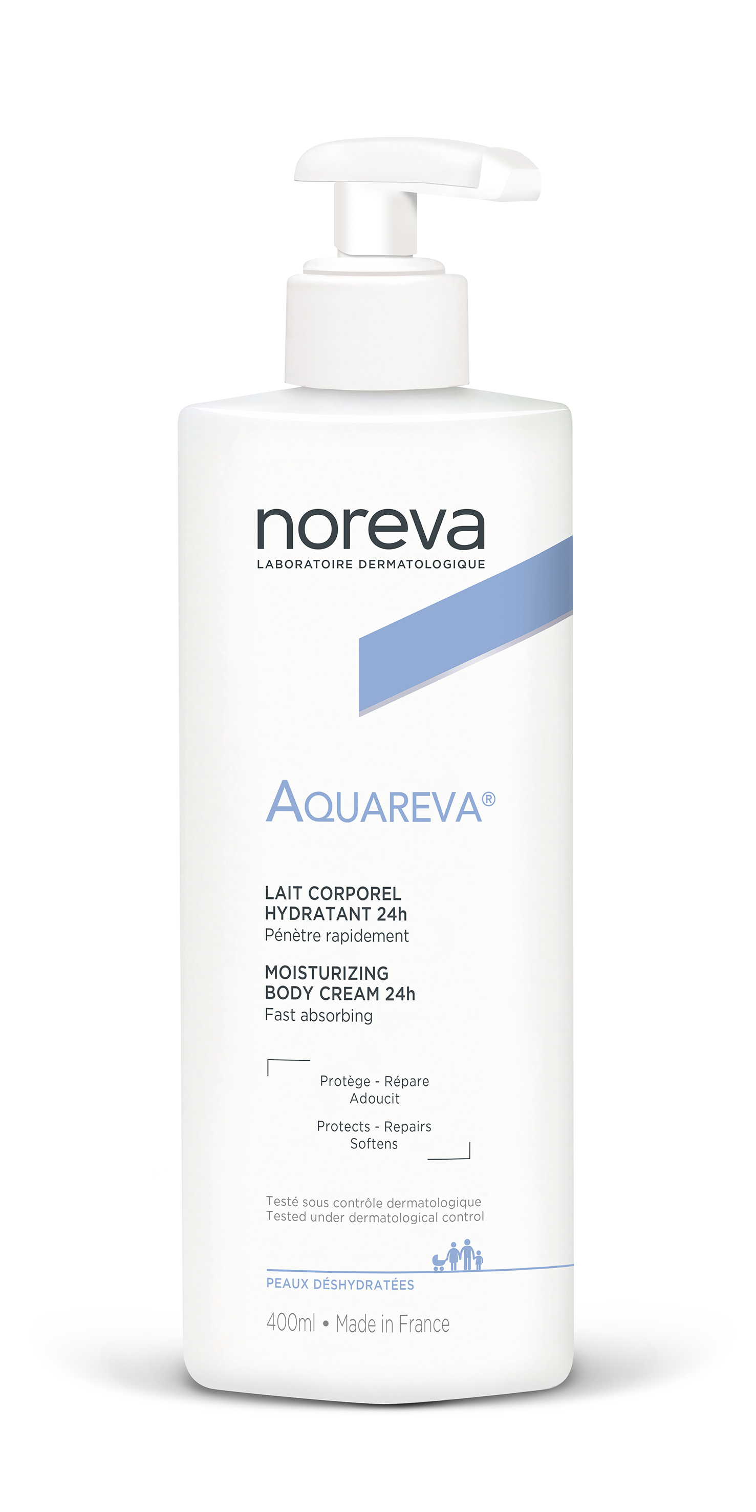 

Молочко для тела Noreva Lait Aquareva Corporel Hydratant 24H Увлажняющие 400 мл, Lait Aquareva Corporel Hydratant 24H Увлажняющие 400 мл