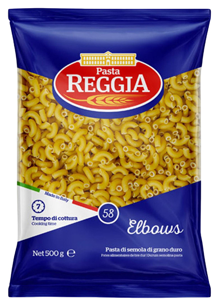 Макаронные изделия Reggia рожки №58 Elbow 500 г