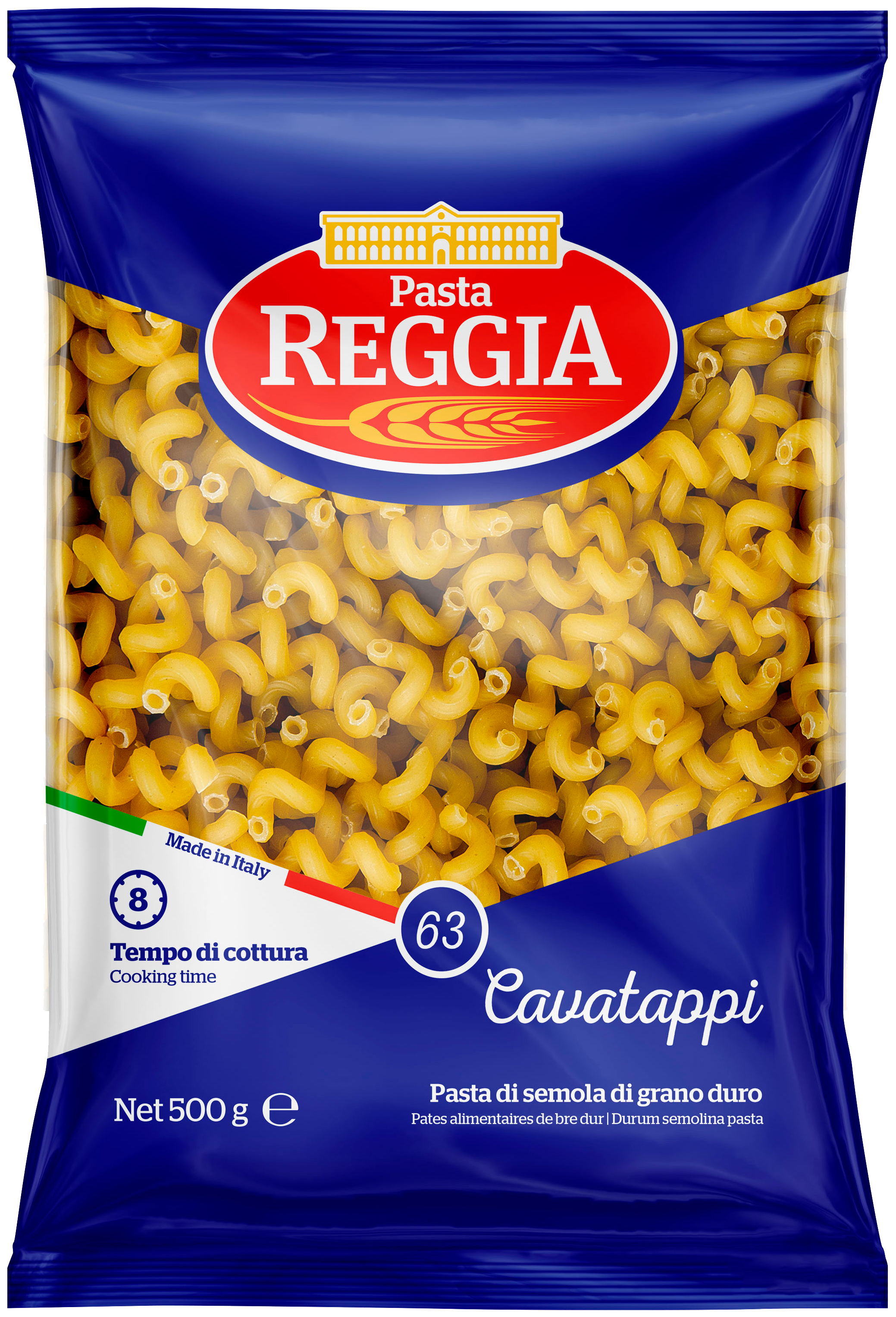 

Макаронные изделия Reggia спиральки №63 сavatappi 500 г