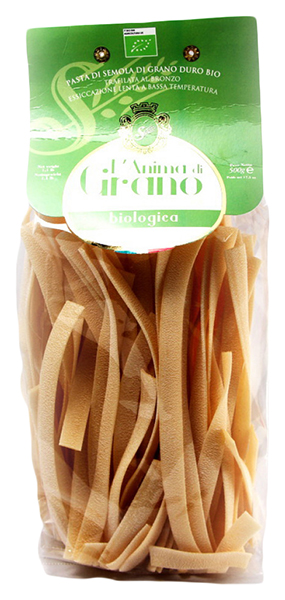 Паста из твердых сортов пшеницы La Bottega pappardelle bio L`oro Di Gragnano 500 г