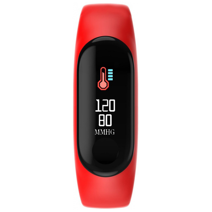 фото Смарт браслет smarterra fitmaster color black/red (smft-c01r)