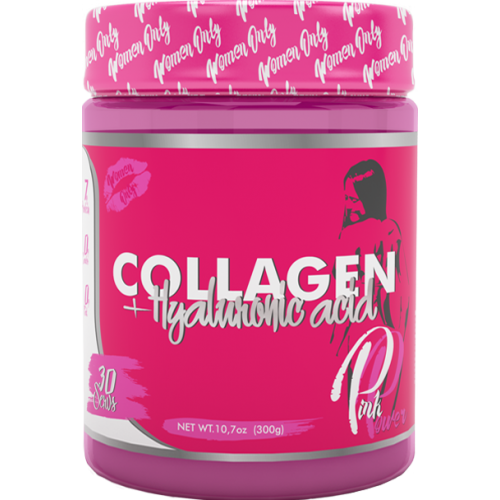 фото Коллаген + гиалуроновая кислота steel power pink power collagen+ 300 гр (личи) steel power nutrition