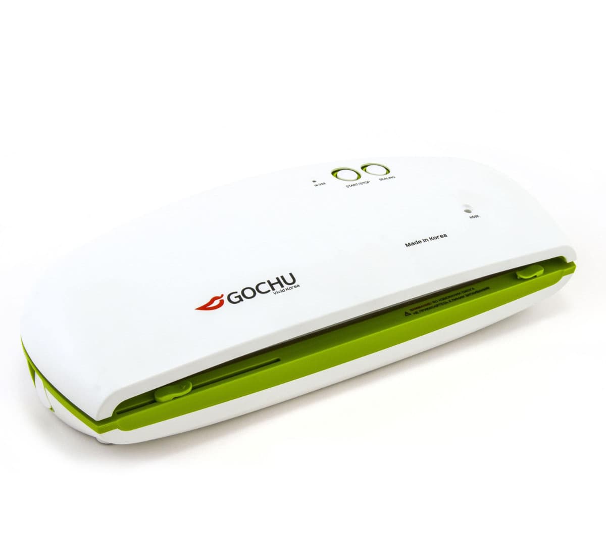 Вакуумный упаковщик GOCHU VAC-470 White/Green вакуумный упаковщик homestar hs 1040 105214 белый красный