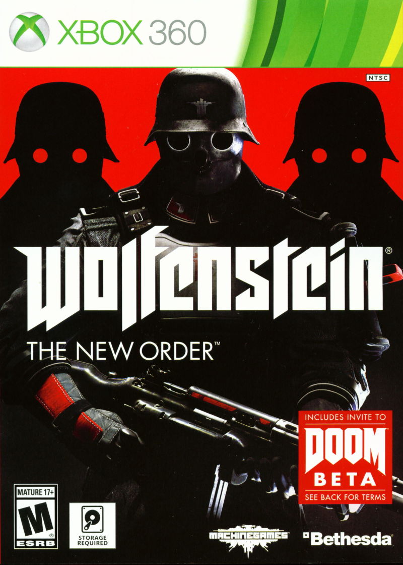 Игра Wolfenstein New Order для Microsoft Xbox 360