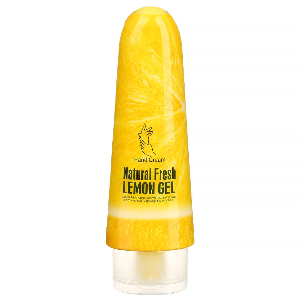 

Крем для рук с экстрактом лимона Wokali Natural Fresh Lemon Gel 100 мл