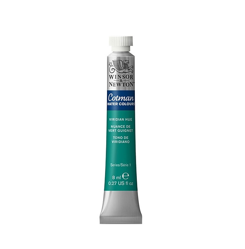 Акварель Cotman 8 мл оттенок виридиан Winsor & Newton WN303696