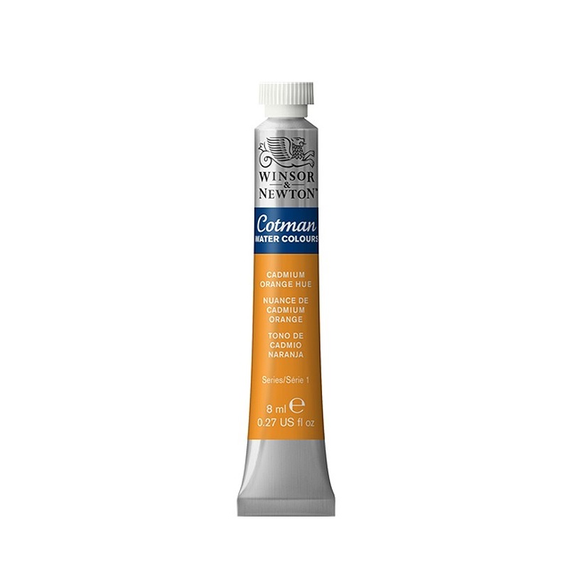 

Акварель Cotman 8 мл оттенок оранжевый кадмий Winsor & Newton WN303090, Cotman