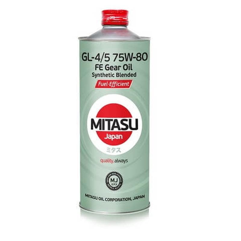 фото Масло трансмиссионное mitasu fe gear oil gl-45 75w-80 1 л