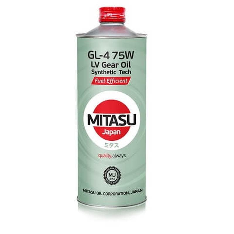 Масло трансмиссионное MITASU ULTRA LV GEAR OIL GL-4 75W 1 л