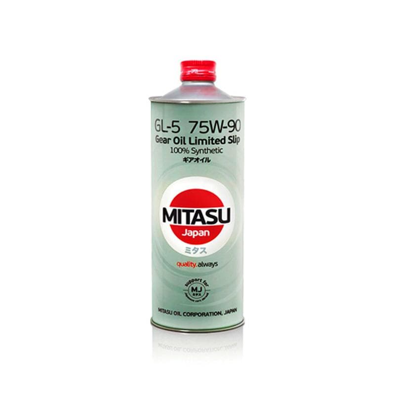 фото Масло трансмиссионное mitasu gear oil gl-5 lsd 75w-90 1 л