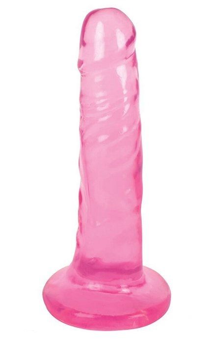 Розовый фаллоимитатор Slim Stick Dildo 15,2 см XR Brands