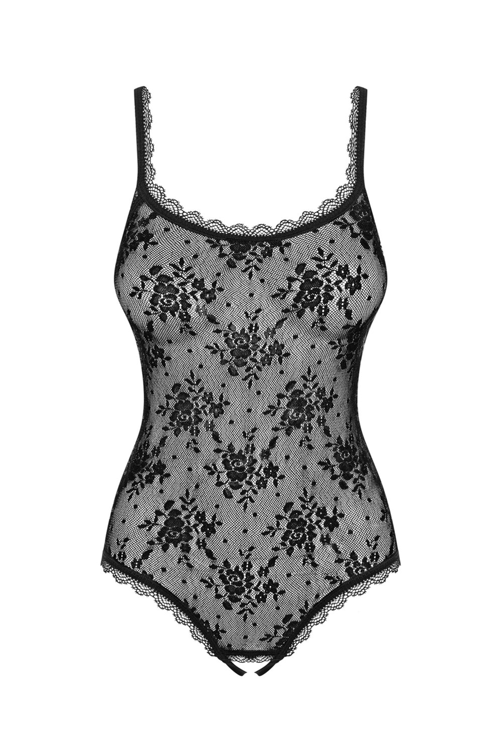 

Пикантное боди Behindy, черный, L-XL, Obsessive, Behindy teddy