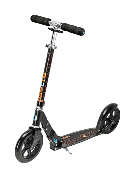 фото Самокат детский двухколесный micro scooter black