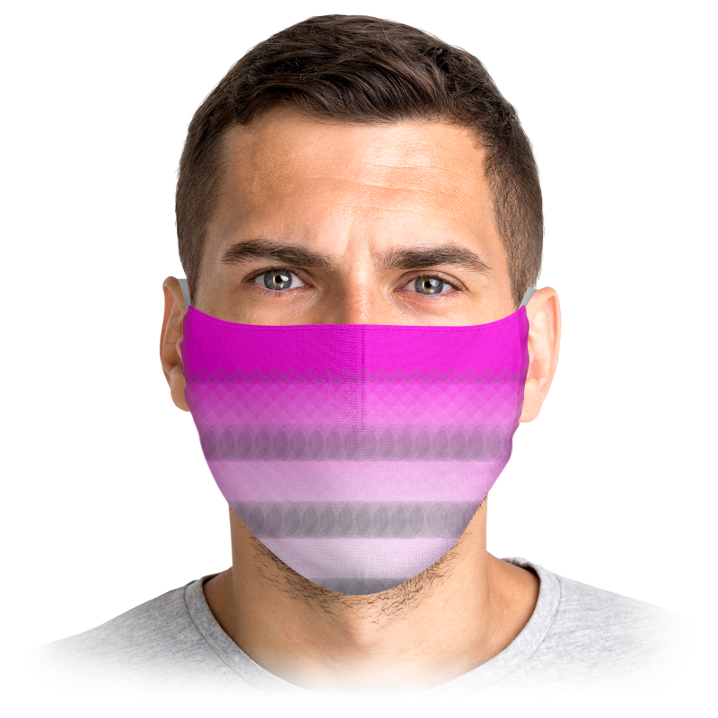 

Многоразовая маска Printio Stop virus! серая S, Stop virus!