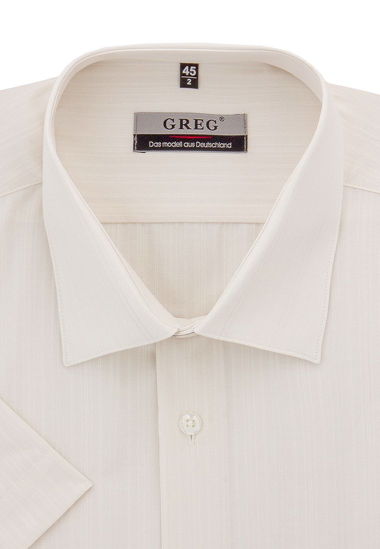 Рубашка мужская Greg 511/309/32/Z бежевая 39