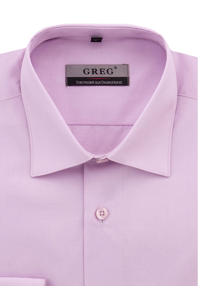 Рубашка мужская Greg 710/319/LCL фиолетовая 39