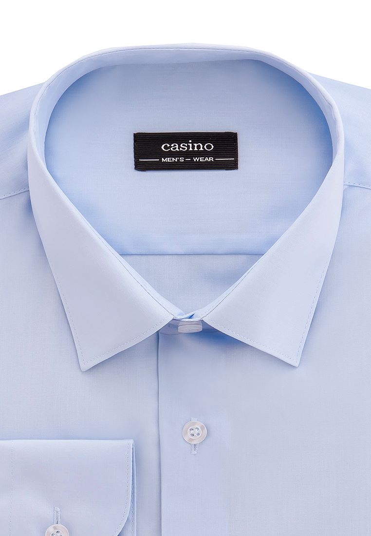 Рубашка мужская CASINO c210/157/064/Z голубая 40