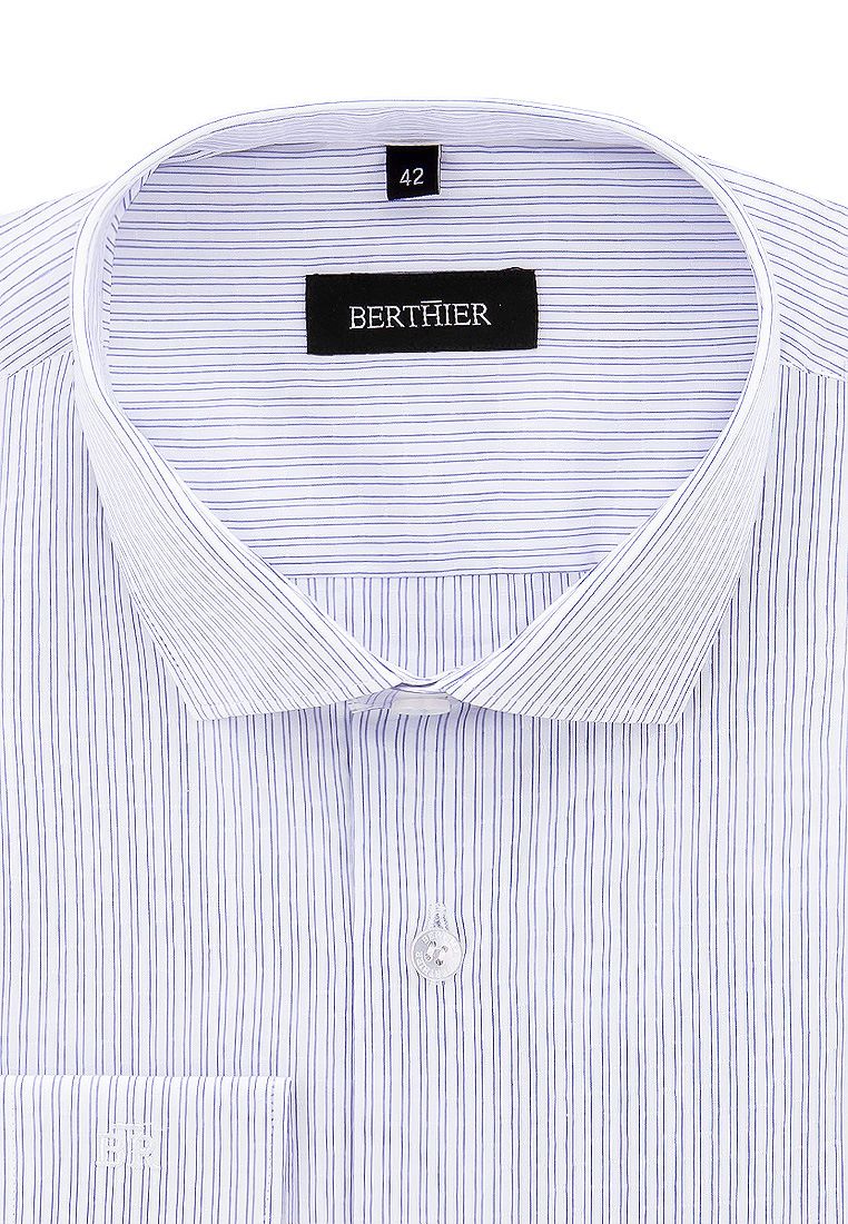 Рубашка мужская BERTHIER BRISTOL133561/Fit-R(0) белая 39