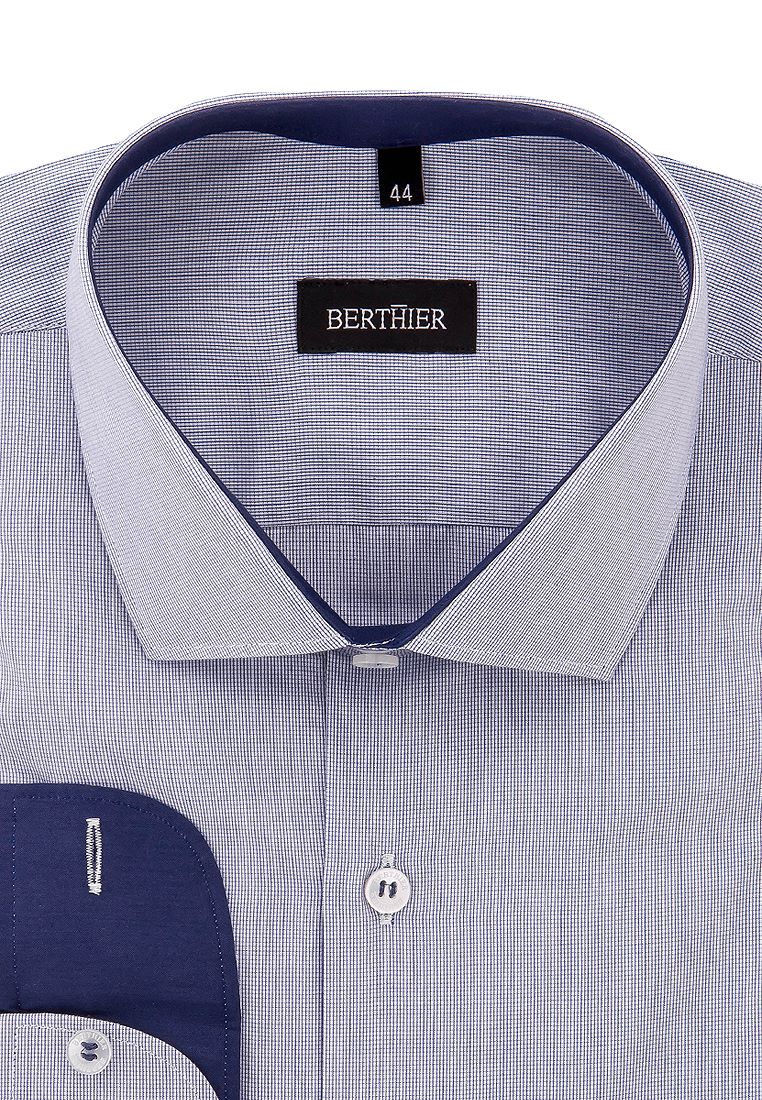 Рубашка мужская BERTHIER BGT015403/Fit-R(0-2) белая 45
