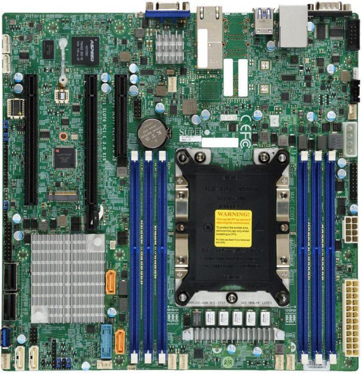 

Материнская плата Supermicro MBD-X11SPM-TF-O, MBD-X11SPM-TF-O