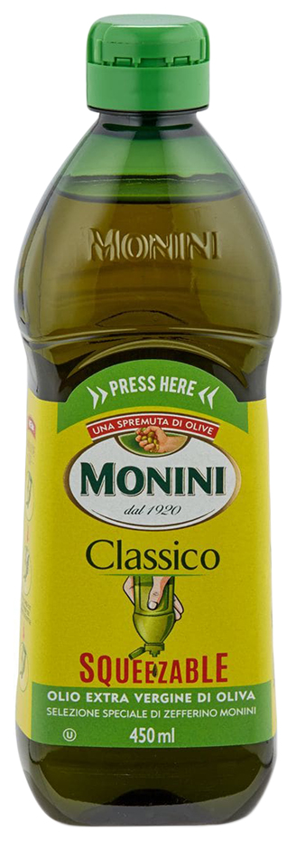 Масло Monini Classico оливковое нерафинированное 0.45 л