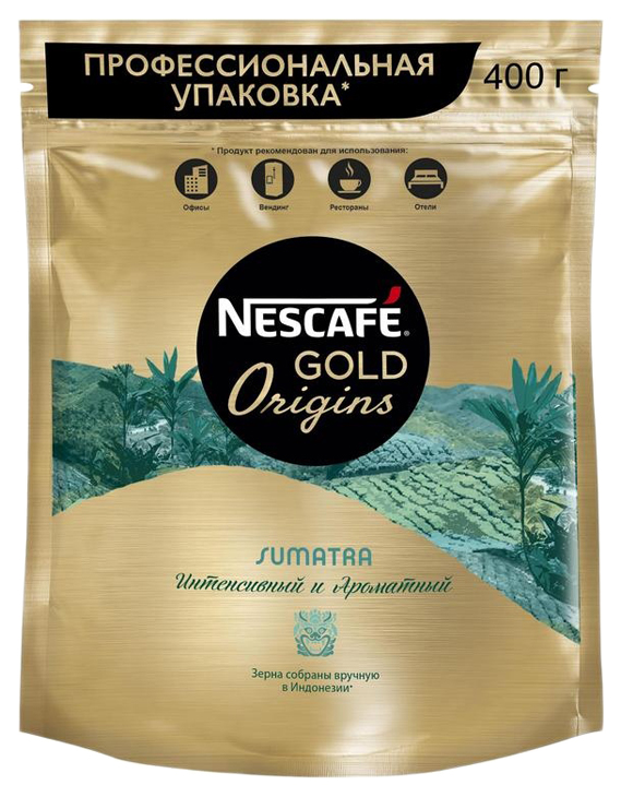 

Кофе Nescafe Gold Sumatra пакет 400 г