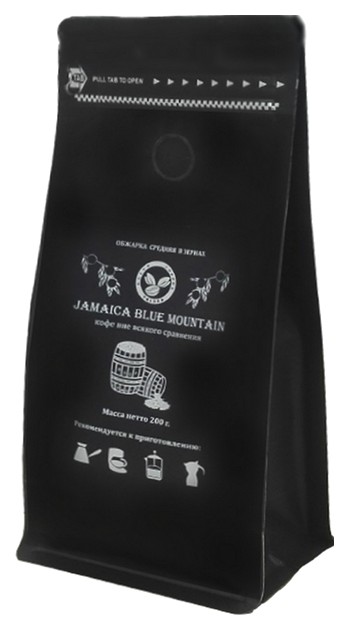 Кофе Elcotrader Jamaica Blue Mountain средней обжарки в зернах 200 г