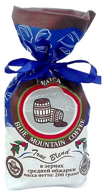 

Кофе в зернах Elcotrader Jamaica Blue Mountain Blend средней обжарки 200 г
