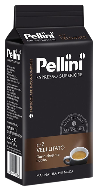 

Кофе молотый Pellini Moka Vellutato №2 250 г
