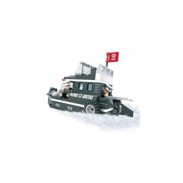 

Конструктор полиция 133 дет Ausini Г35858-1