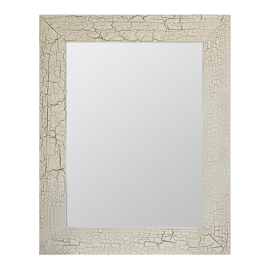 фото Зеркало настенное дом корлеоне кракелюр 04-0238-60х60 см, слоновая кость