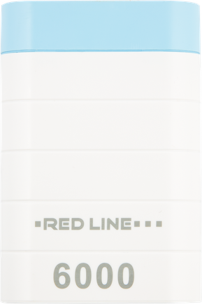 фото Внешний аккумулятор red line s7000 6000mah white (ут000010002)