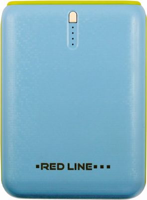 фото Внешний аккумулятор red line v10 8000mah blue (ут000009570)