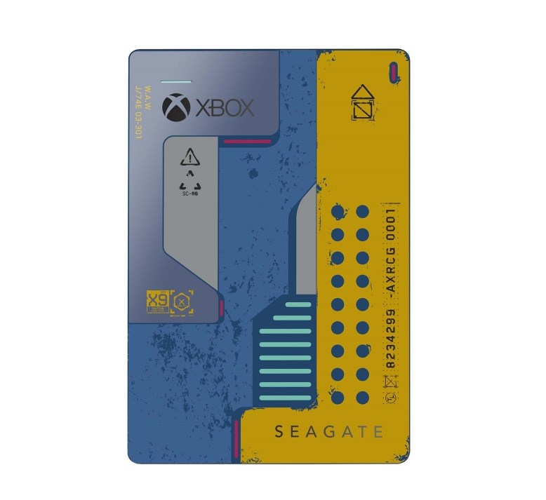 фото Внешний жесткий диск seagate 2tb game drive xbox cyberpunk 2077