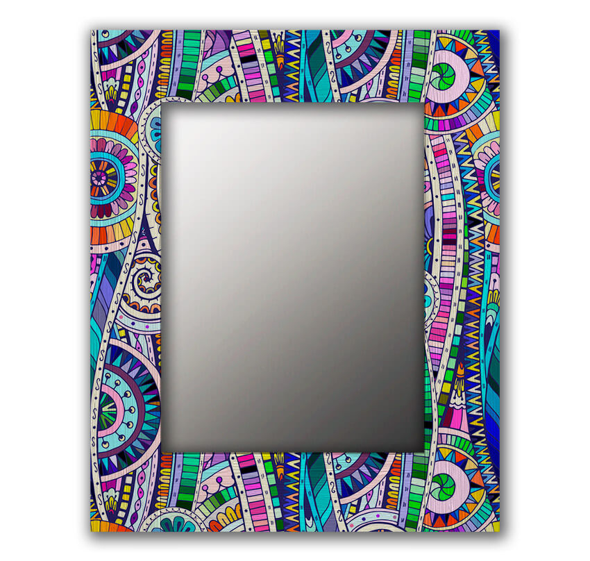 фото Зеркало настенное дом корлеоне бельгард 04-0052-80х80 80 х 80 см, разноцветный