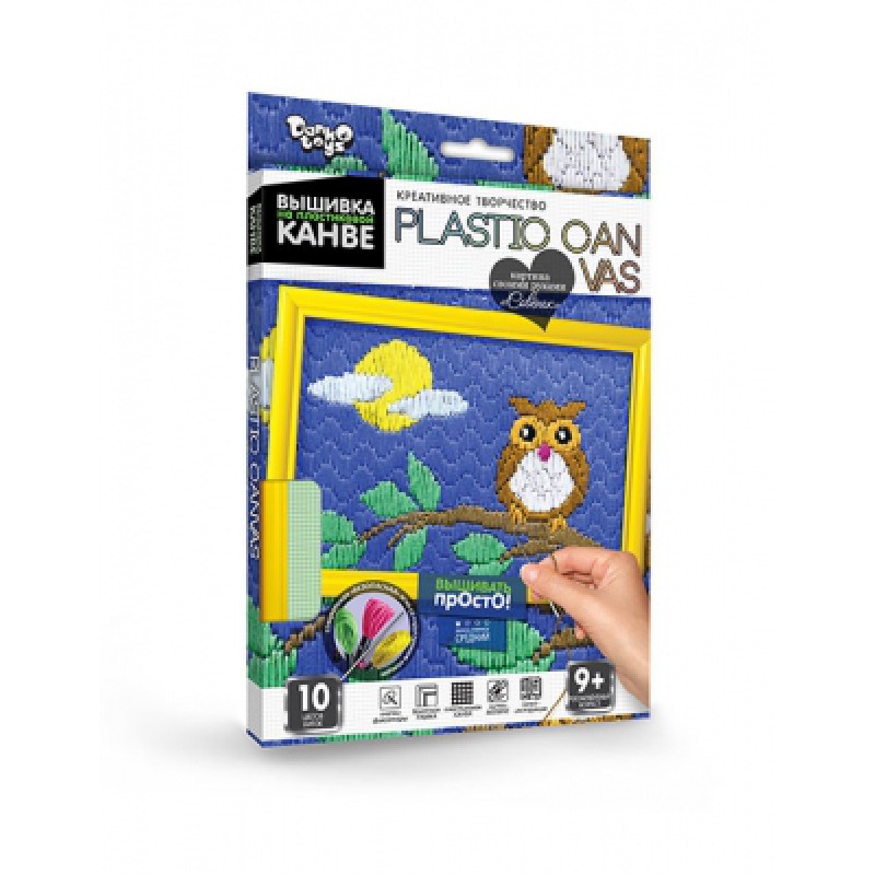 

Вышивка на пластиковой канве набор 10 Danko toys PC-01-10