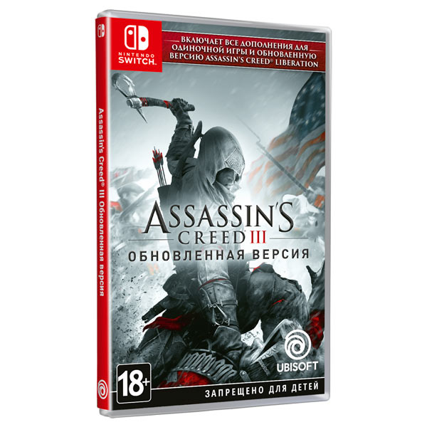 фото Игра assassin creed 3 + ac liberation remaster для nintendo switch ubisoft