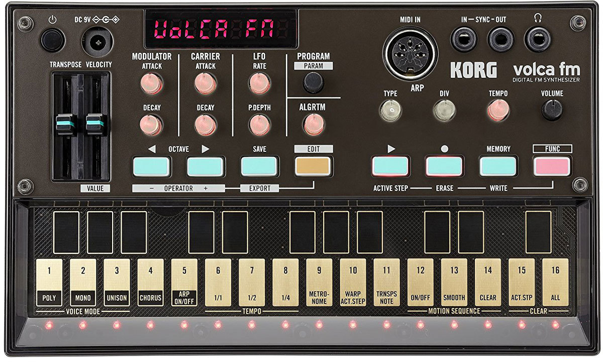 

Цифровой FM синтезатор Korg volca FM, volca FM