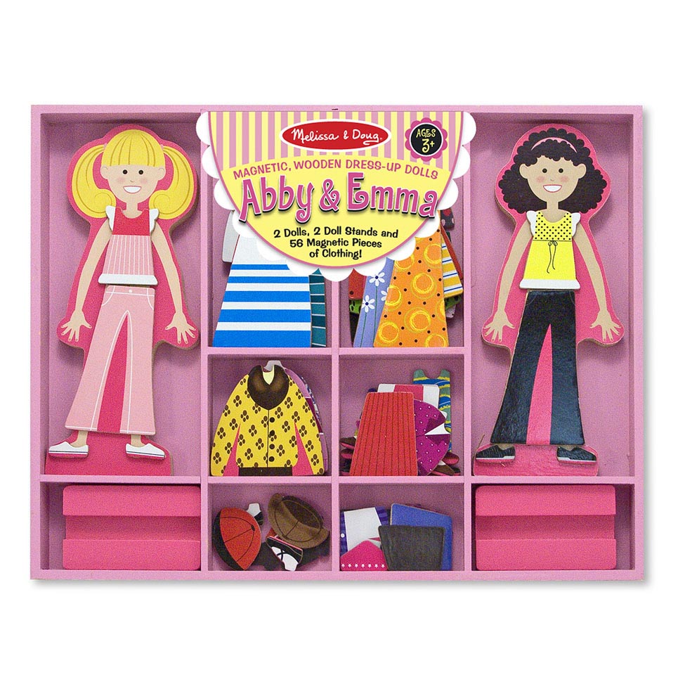 

Магнитные игры Melissa & Doug Одень Эббу и Эмму