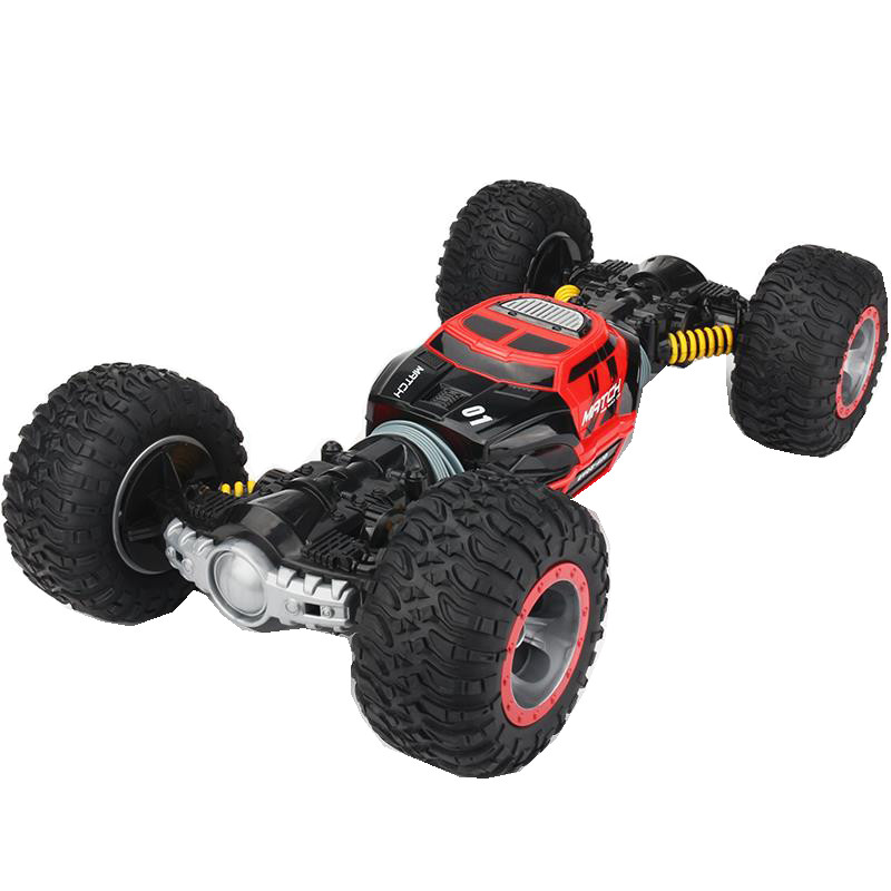 

Машинка-перевертыш на радиоуправлении Hyper Actives Stunt Leopard King №1 красная, 49 см