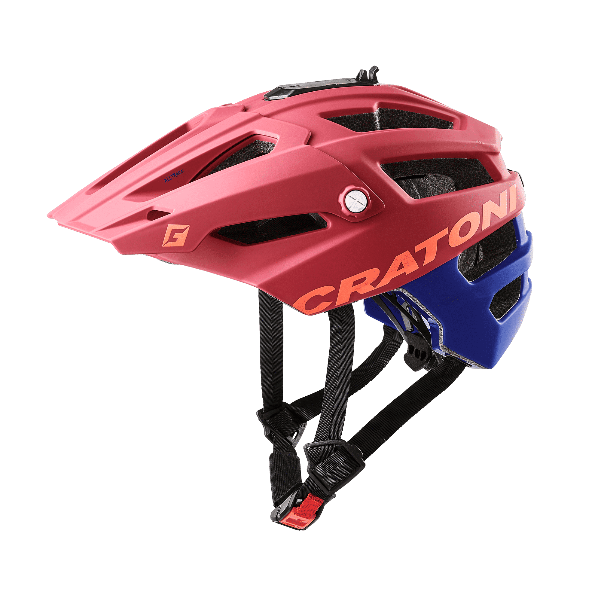 фото Велосипедный шлем cratoni alltrack, red rubber, s/m