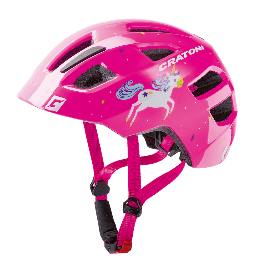 Велосипедный шлем Cratoni Maxster, unicorn pink, XS/S
