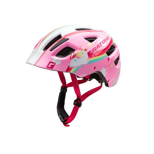 Велосипедный шлем Cratoni Maxster X, unicorn pink, XS/S