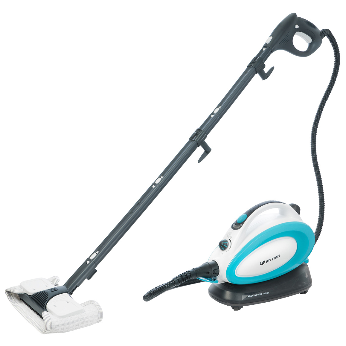 фото Пароочиститель kitfort kt-914 white/blue