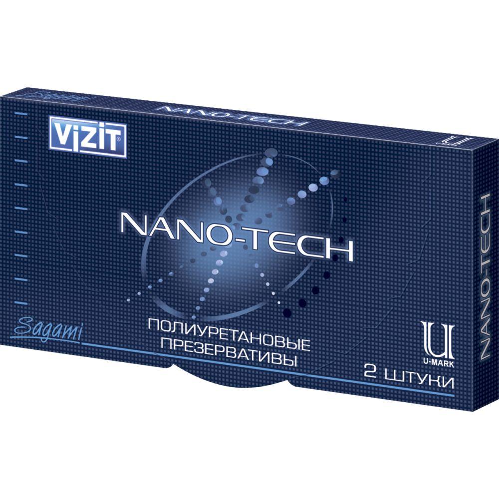 Купить Презервативы VIZIT NANO-TECH полиуретановые 2 шт.