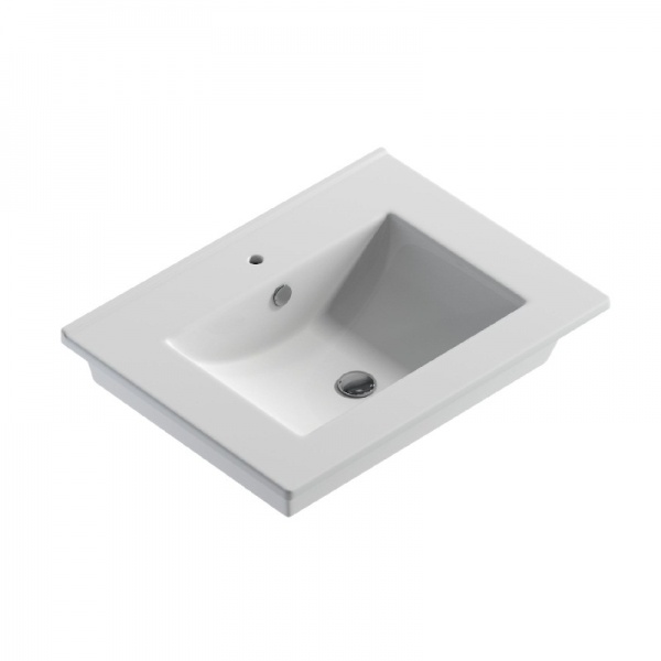 

Умывальник мебельный Sanita Luxe Квадро 60 , белый (SL401301)